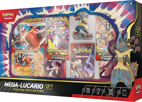 Pokémon (Jeu de Cartes à Collectionner), Collection de Figurines PKM Mega-Lucario