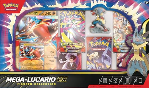 Pokémon (Jeu de Cartes à Collectionner), Collection de Figurines PKM Mega-Lucario