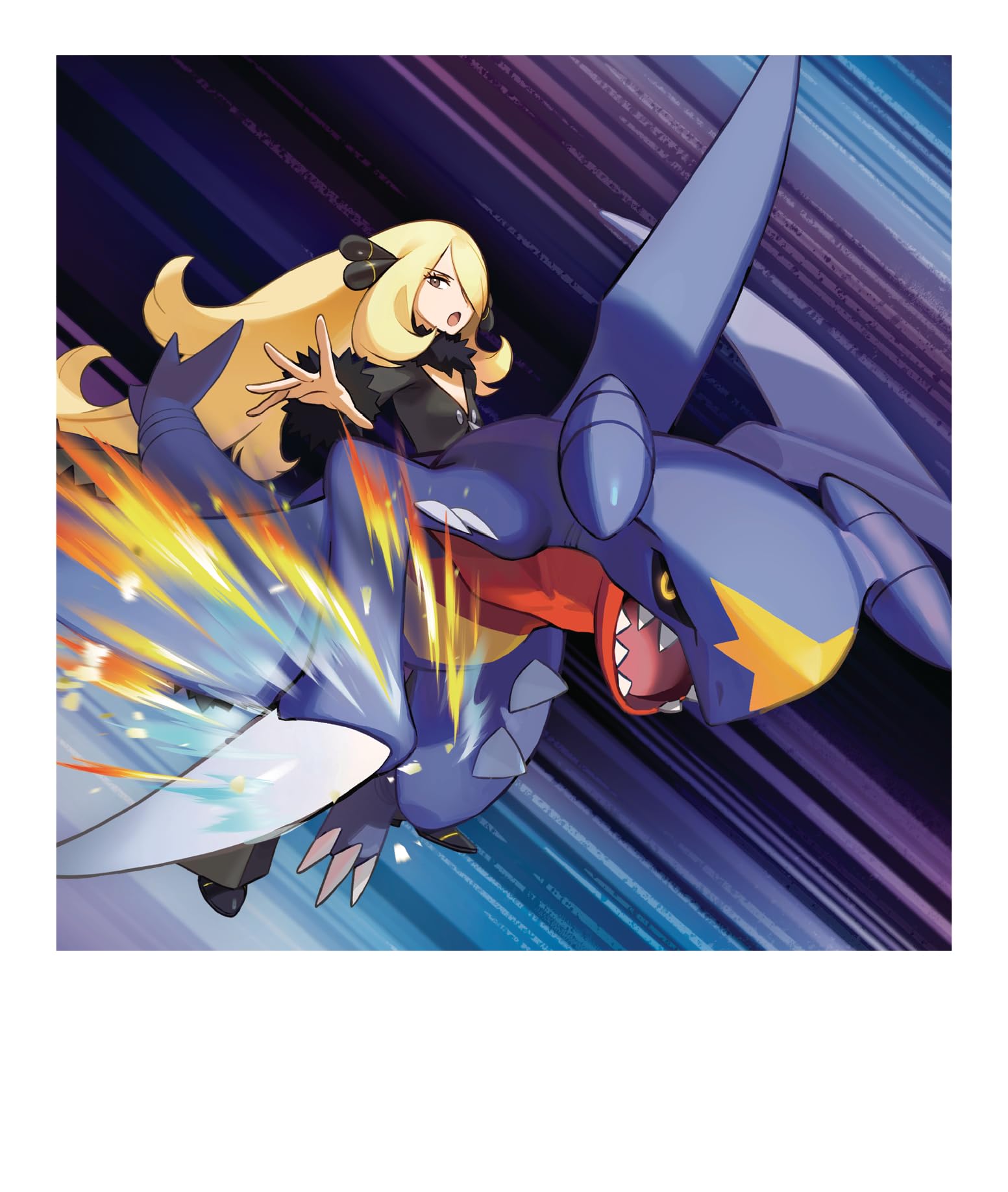 Pokémon JCC: Collection Premium Carchacrok-ex de Cynthia (3 Cartes Brillantes et 6 boosters)