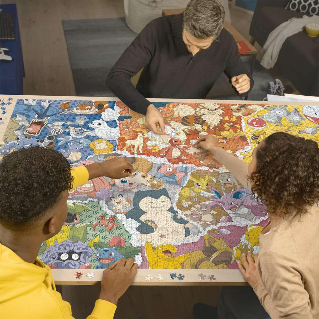 Ravensburger - Puzzle Adulte - Puzzle 5000 pièces - Pokémon Allstars - 16845 - Adultes et Enfants à partir de 14 Ans - Premium Puzzle de qualité supérieure - 16845