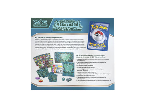 BANDAI PC50515 Jeu de Cartes Pokémon TCG : SV06 Elite Trainer Box, Multicolore, Cartes à Collectionner pour Les Amateurs d'anime, Version espagnole