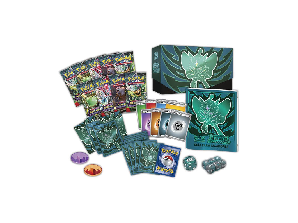 BANDAI PC50515 Jeu de Cartes Pokémon TCG : SV06 Elite Trainer Box, Multicolore, Cartes à Collectionner pour Les Amateurs d'anime, Version espagnole
