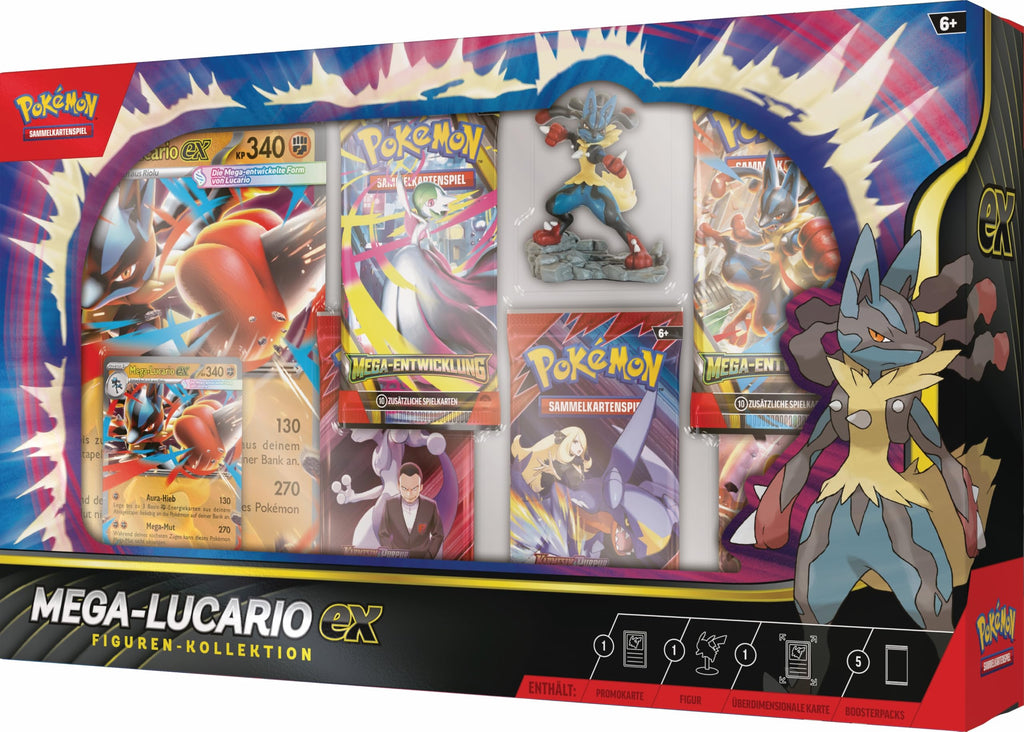 Pokémon (Jeu de Cartes à Collectionner), Collection de Figurines PKM Mega-Lucario