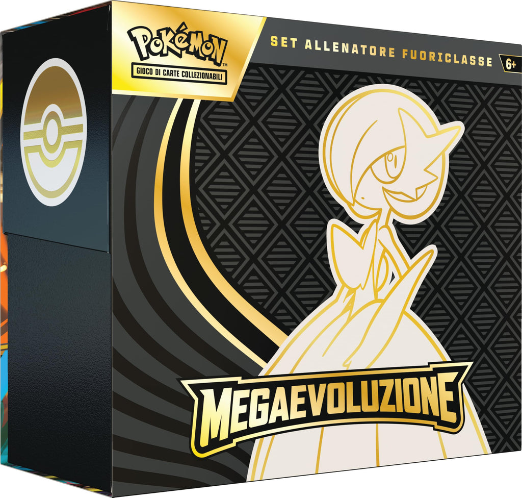Pokémon: Ensemble Entraîneur Hors Classe (Gardevoir) de l'expansion Mégaévolution du GCC Pokémon (Une Carte complète, Neuf enveloppes d'expansion et Accessoires Premium)