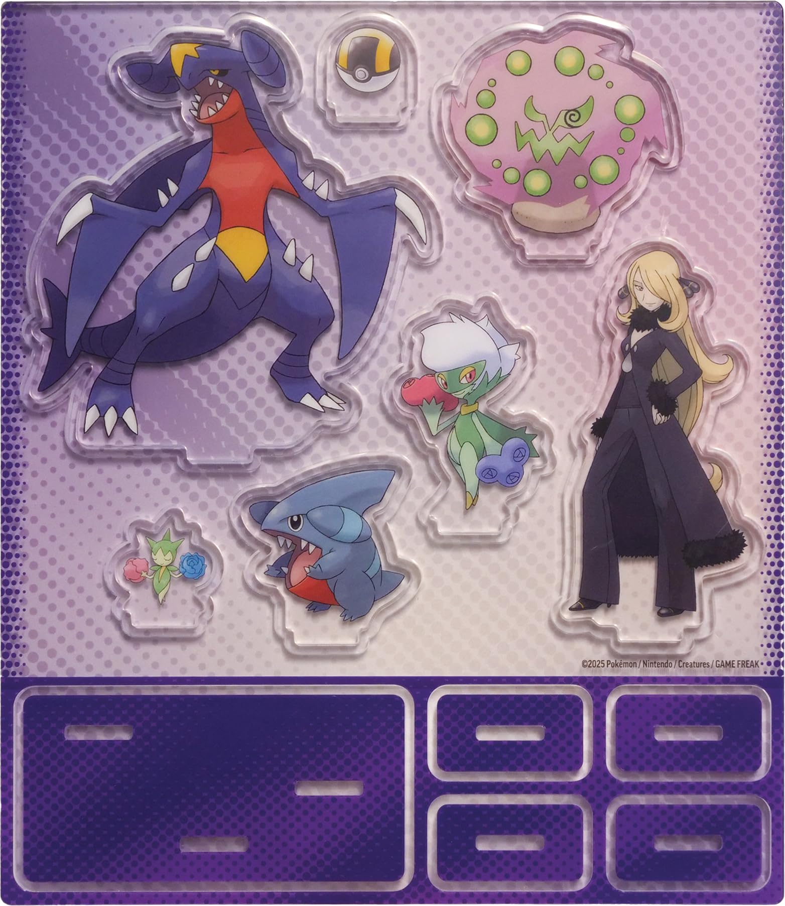 Pokémon JCC: Collection Premium Carchacrok-ex de Cynthia (3 Cartes Brillantes et 6 boosters)