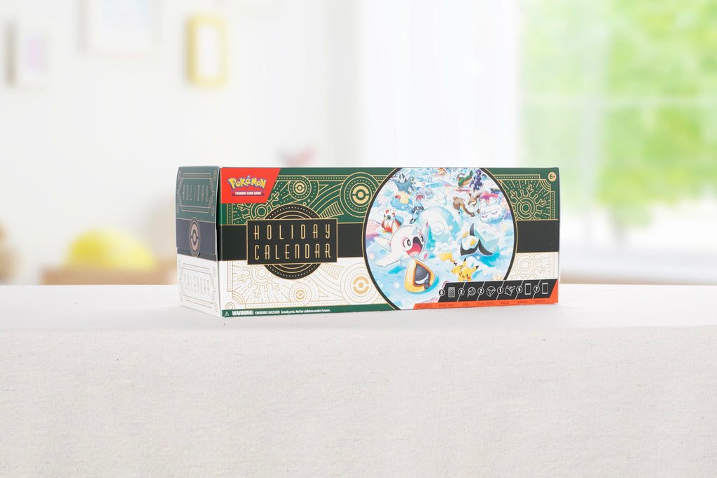 Pokémon TCG : Calendrier des fêtes (8 Cartes en Aluminium, 5 boosters et Plus)