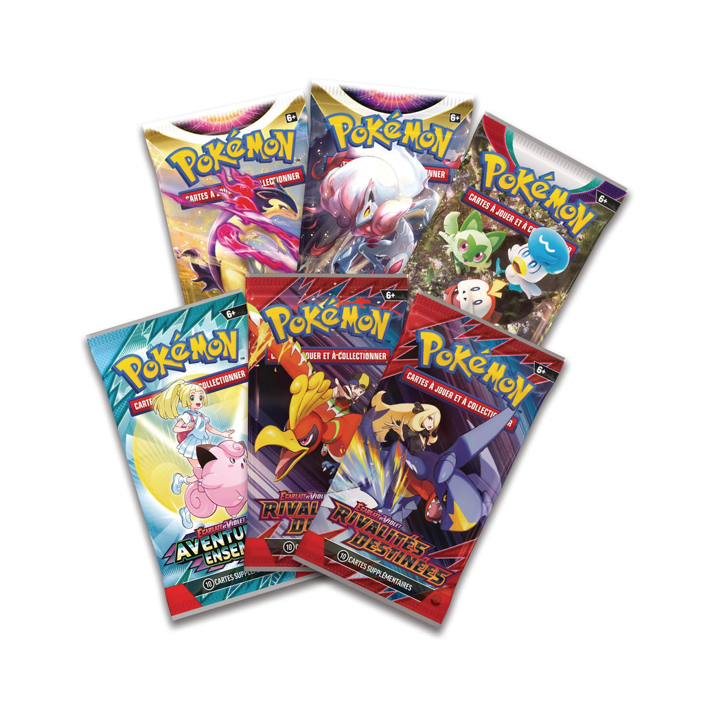 Pokémon : Calendrier des fêtes (8 Cartes Promo Brillantes, 6 boosters, 7 Packs Loisir et Plus)