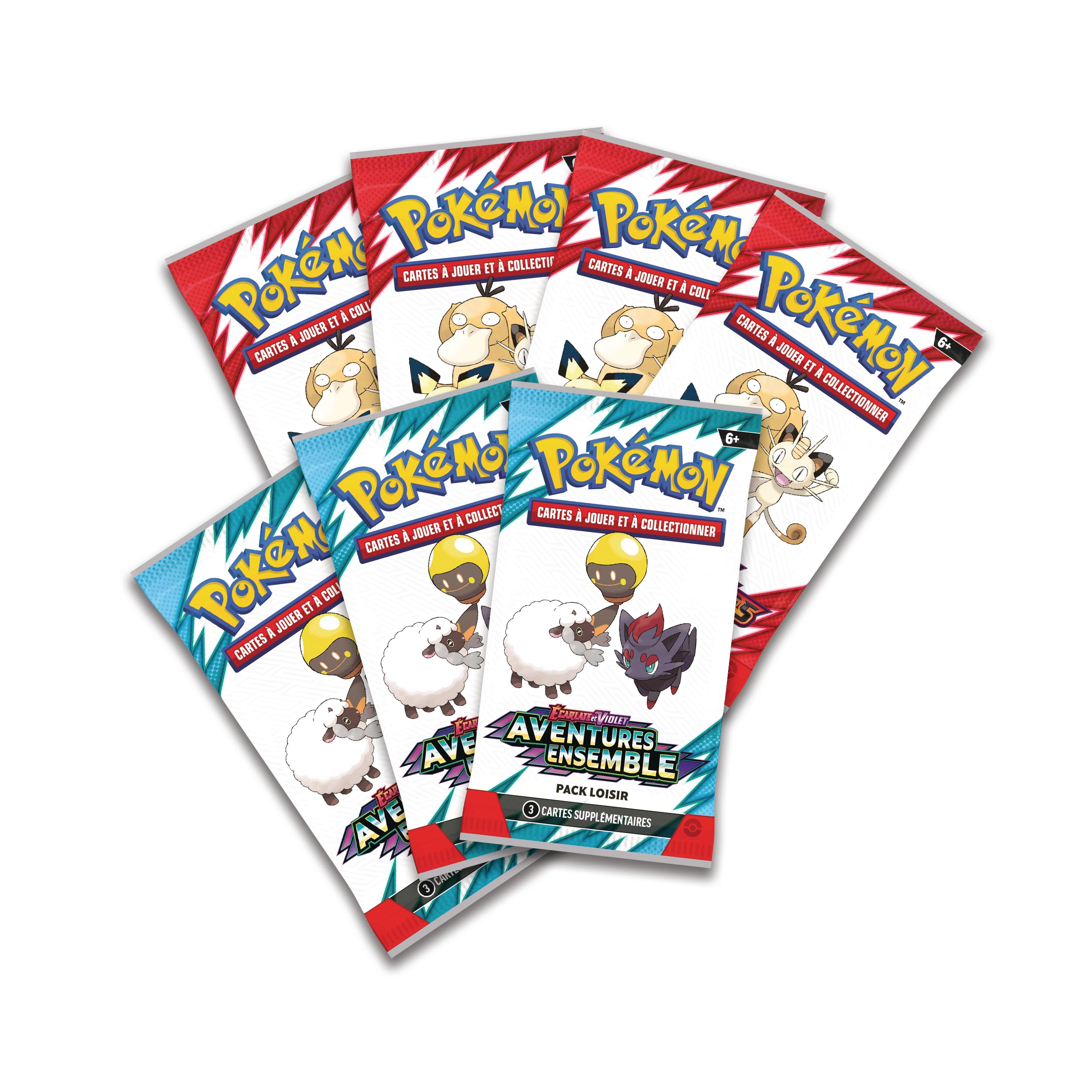 Pokémon : Calendrier des fêtes (8 Cartes Promo Brillantes, 6 boosters, 7 Packs Loisir et Plus)