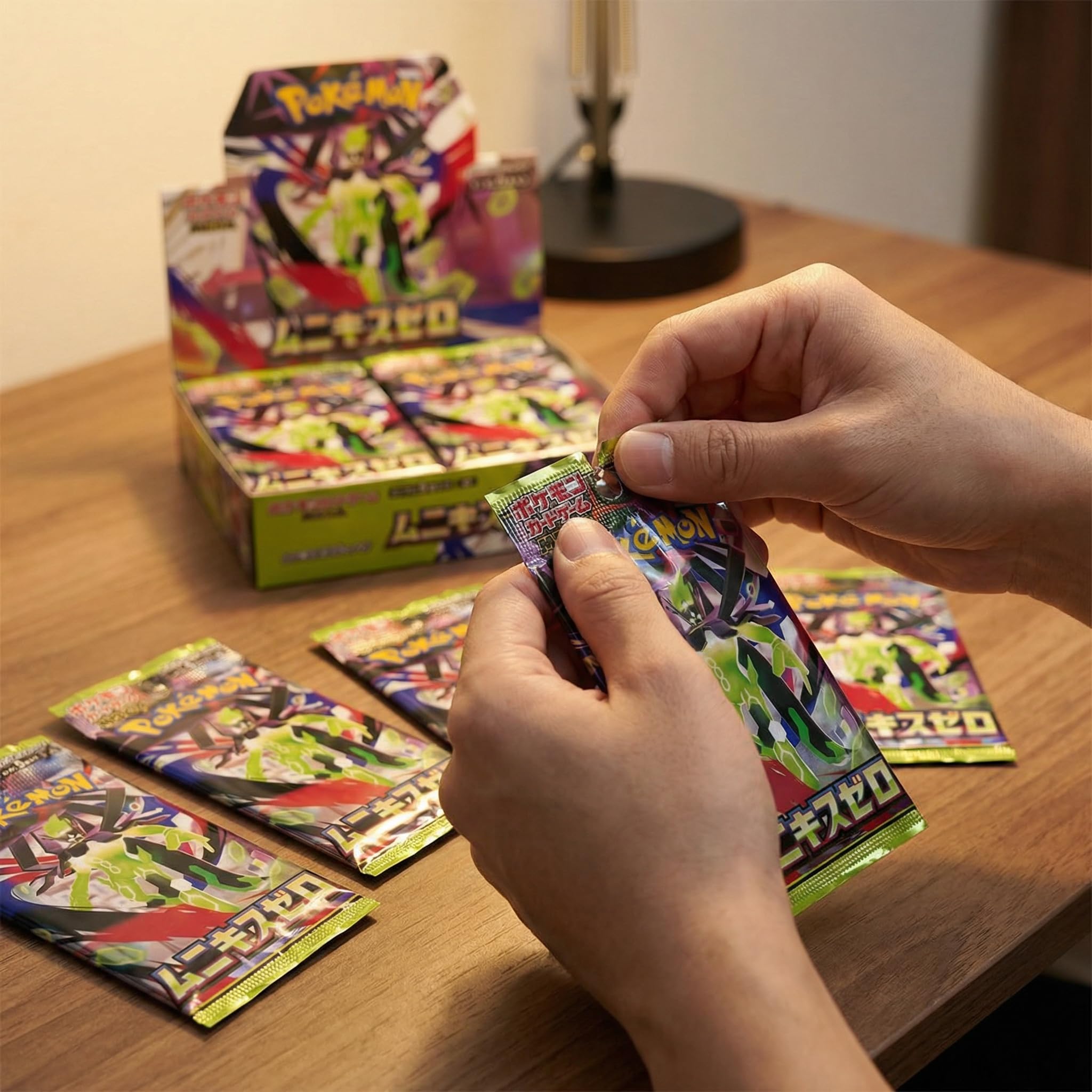 Pokémon Nihil Zero Display Japonais M3 - Munikis Zero Booster Box - Original Pokémon TCG Japon - 30 boosters de 5 cartes chacun - Mega-Zygarde-ex, Secret Rares & Collectionneurs Set